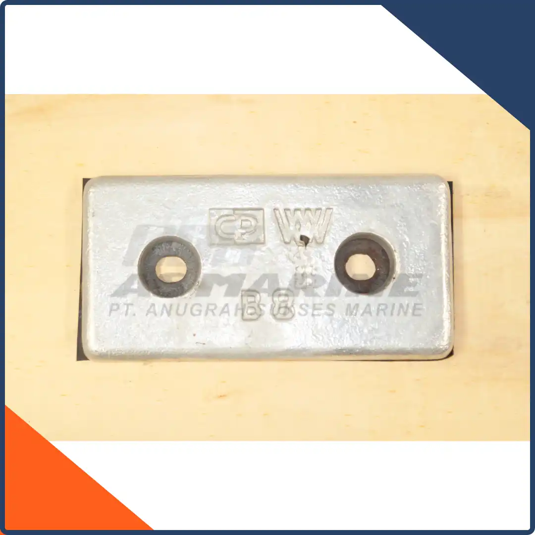 Zinc Anode / Anoda Anti Karat Kapal Wilson Walton B8 7.3 KG